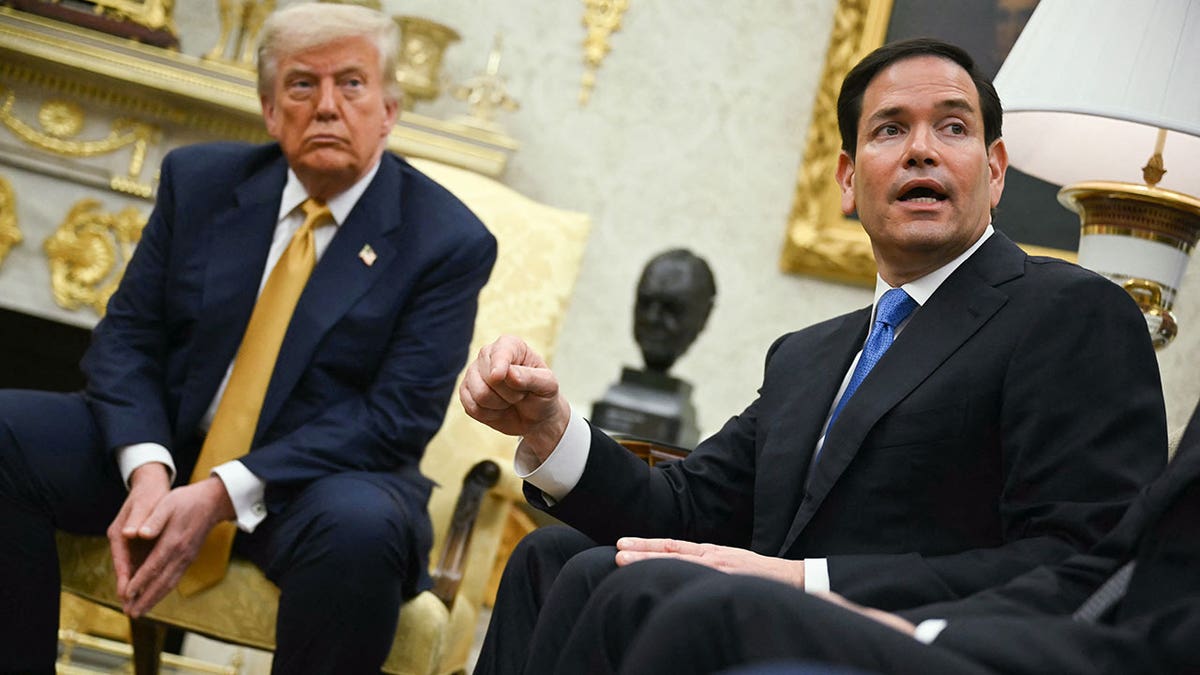 Rubio discusses clashes in Syria.