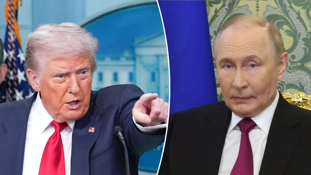Putin and Trump side-by-side