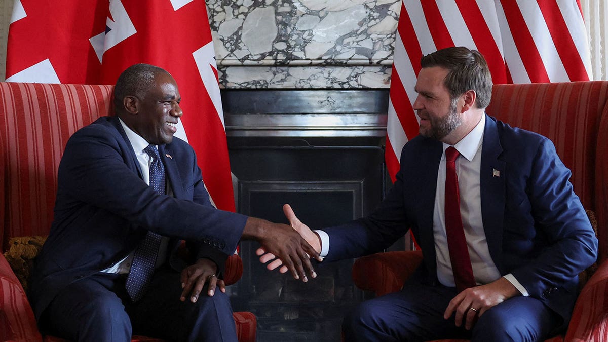 Vance meets with UK Foreign Secretary David Lammy