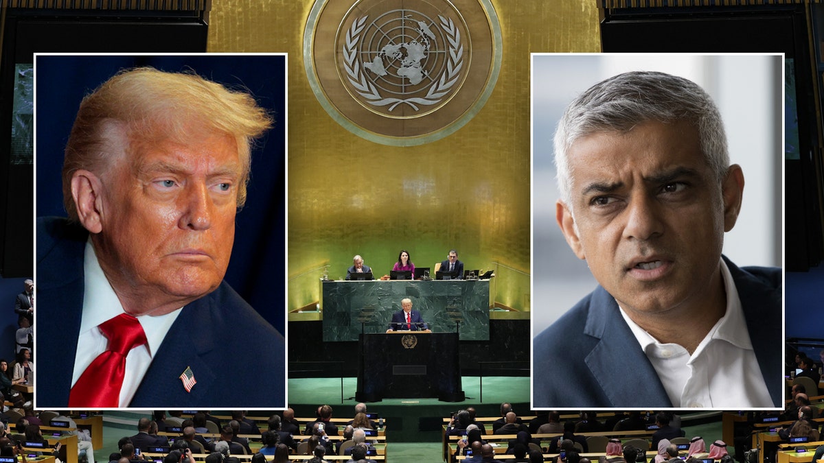 President Donald Trump spoke about London Mayor Sadiq Khan at the U.N.
