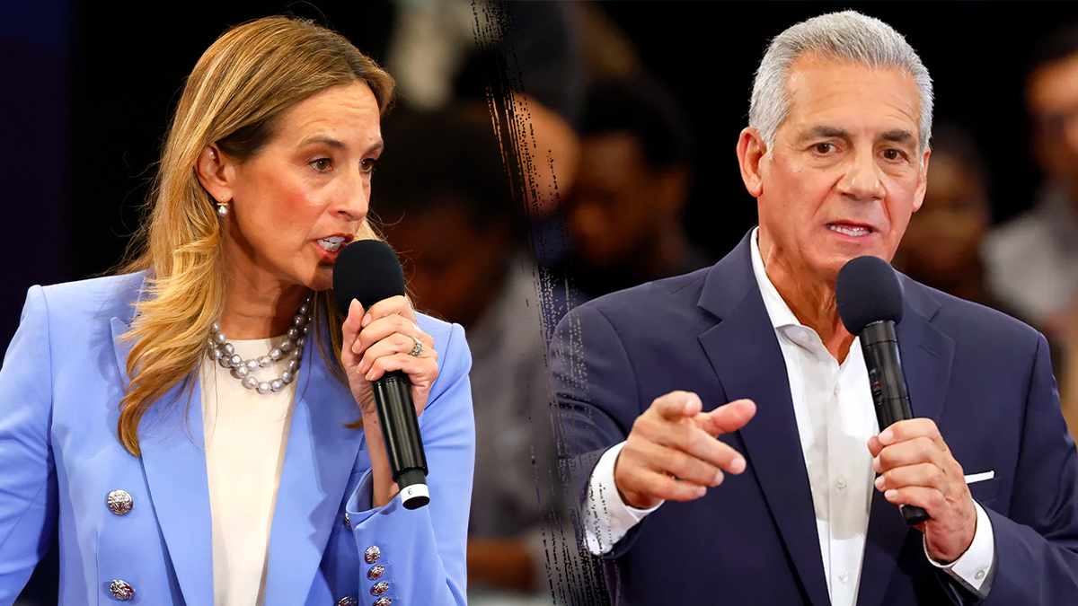 Rep. Mikie Sherrill and Jack Ciattarelli faced off on the debate stage
