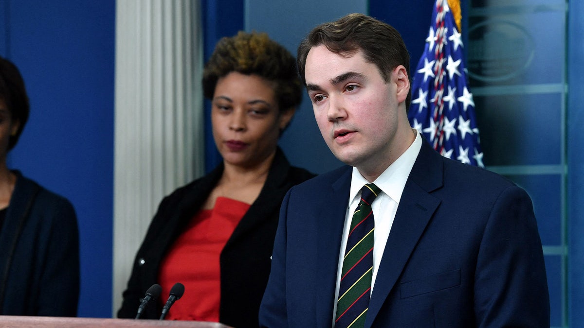 Andrew Bates at the White House