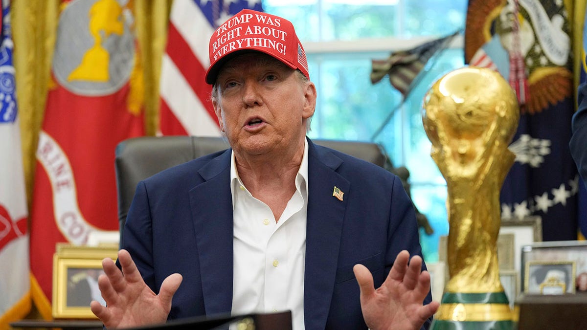 President Donald Trump makes FIFA announcement