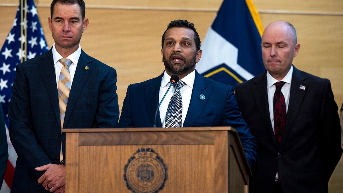 Kash Patel speaks in Utah about Charlie Kirk case
