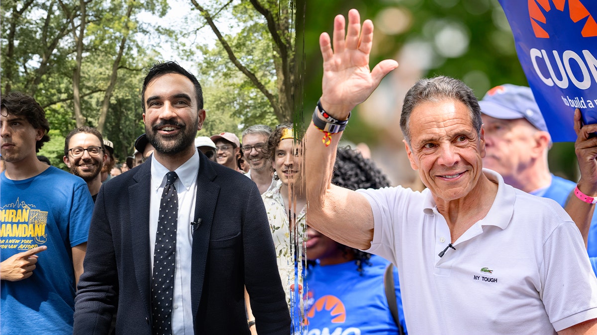 Zohran Mamdani and Andrew Cuomo