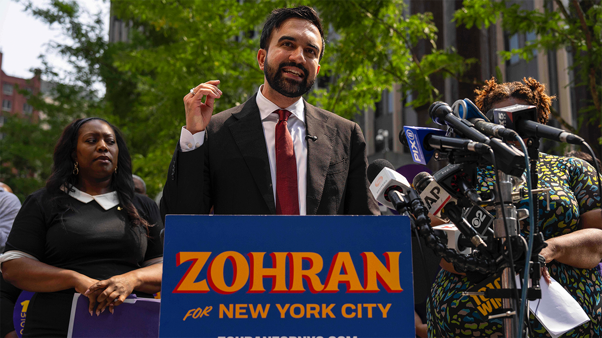 New York City mayoral candidate Zohran Mamdani