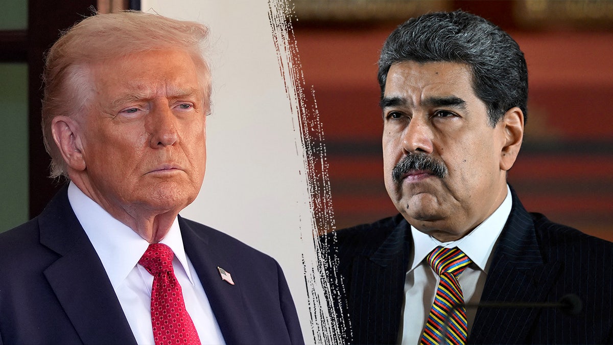Trump and Maduro alongside each other