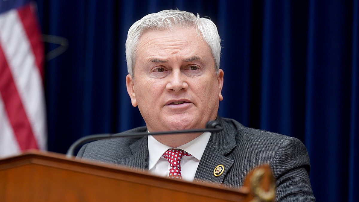 James Comer in a hearing