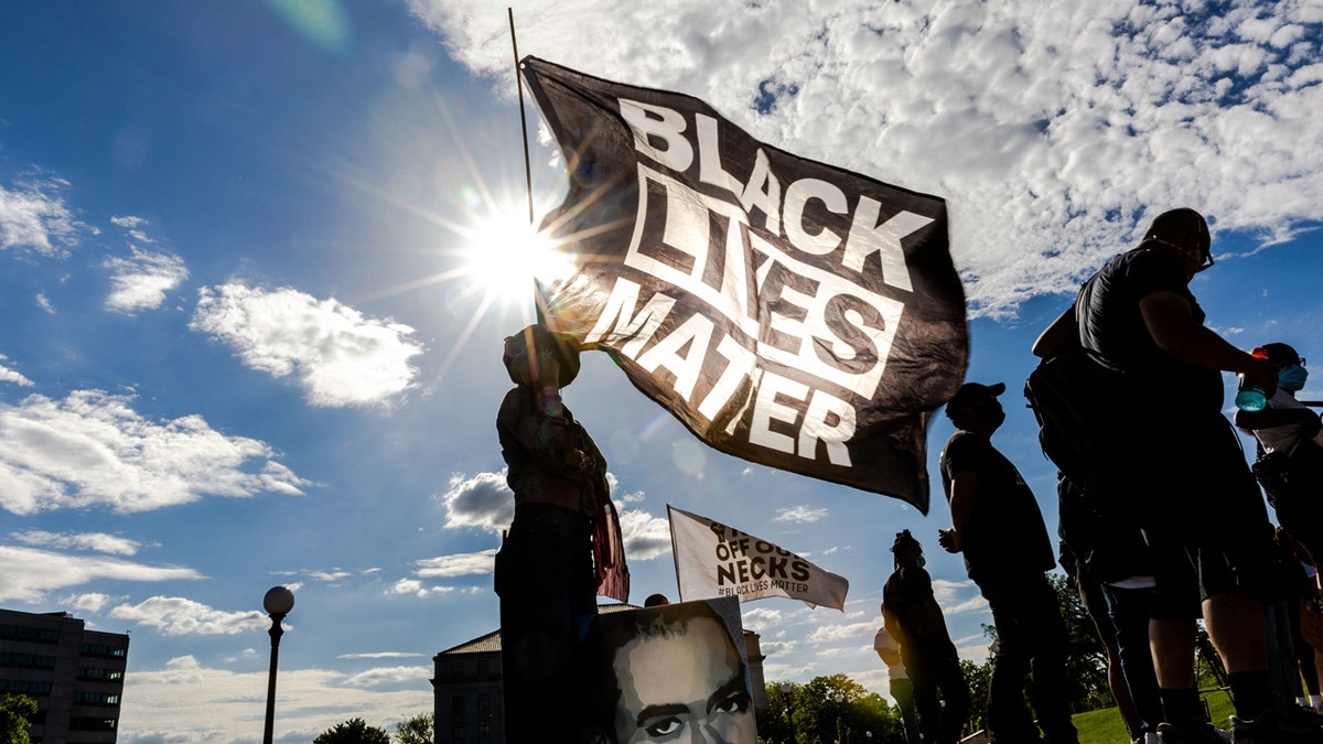 Black Lives Matter flag.