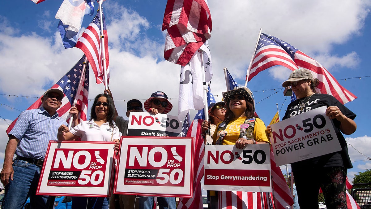 Advocates for no on 50 in California