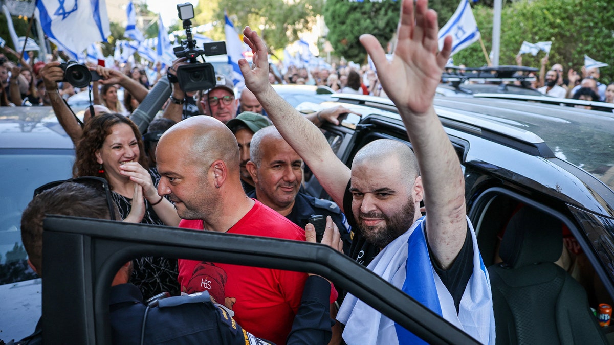 Israeli hostage returns home
