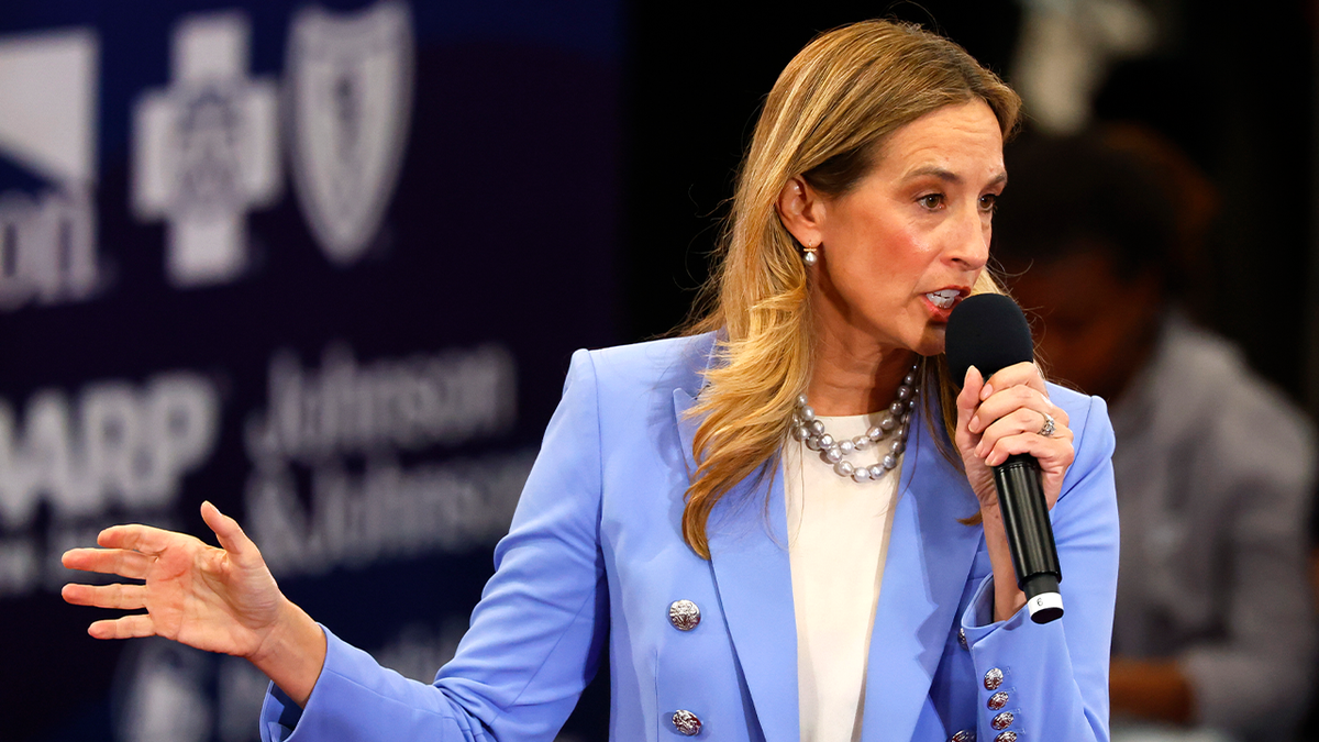 mikie sherrill at debate