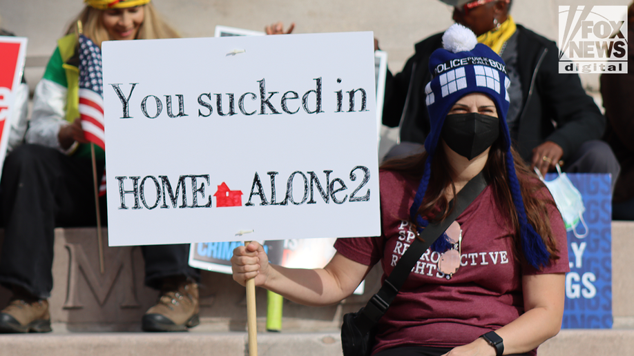 No kings protester