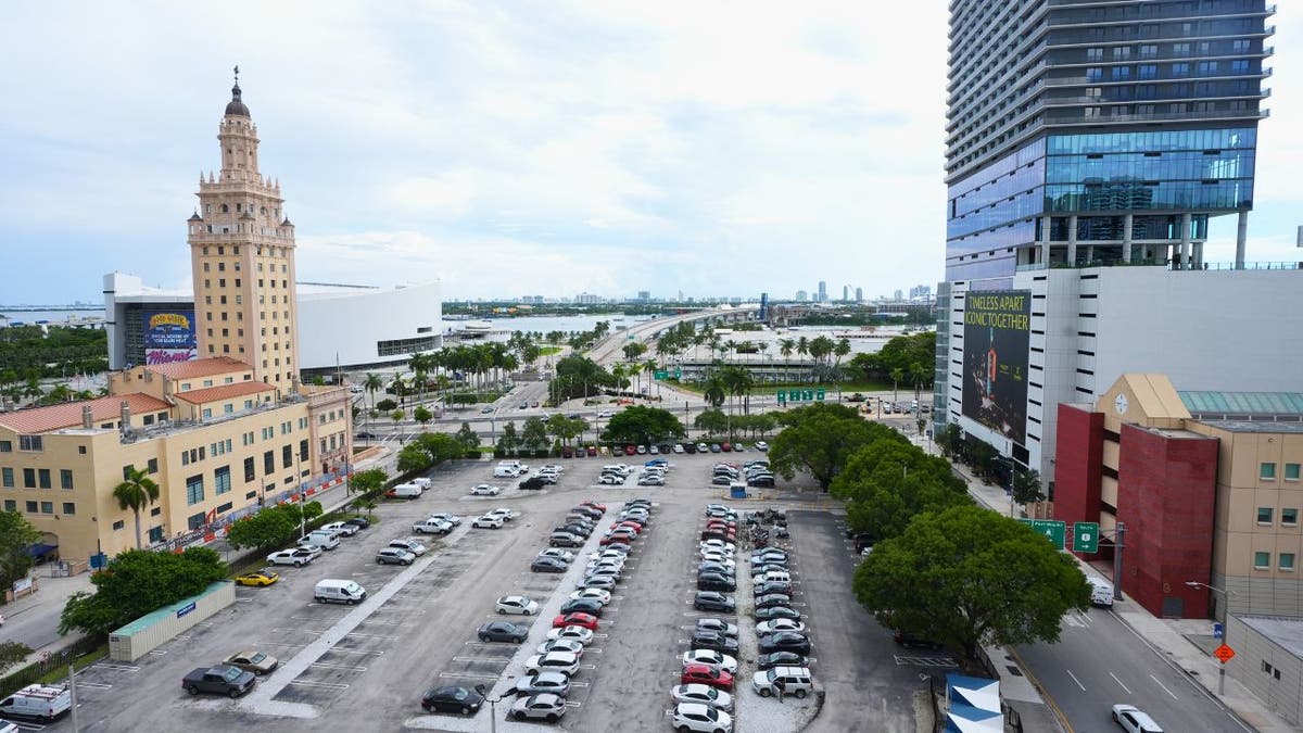 Parking lot in Miami chosen for Trump Presidential Library site with Freedom Tower nearby