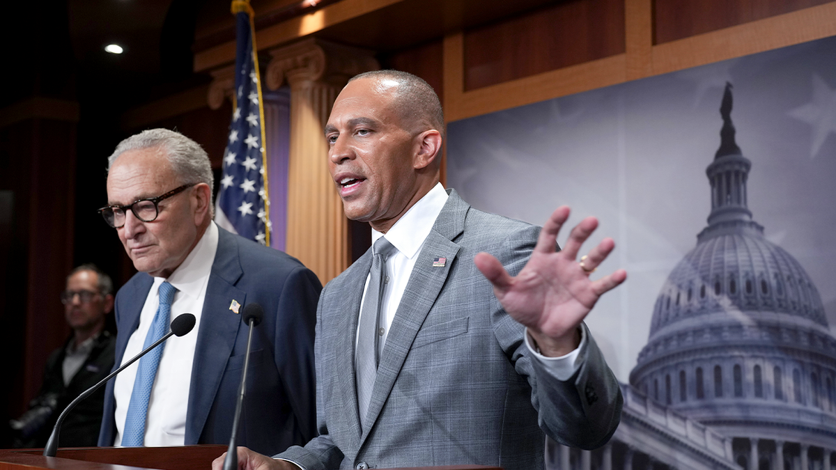 hakeem jeffries and chuck schumer