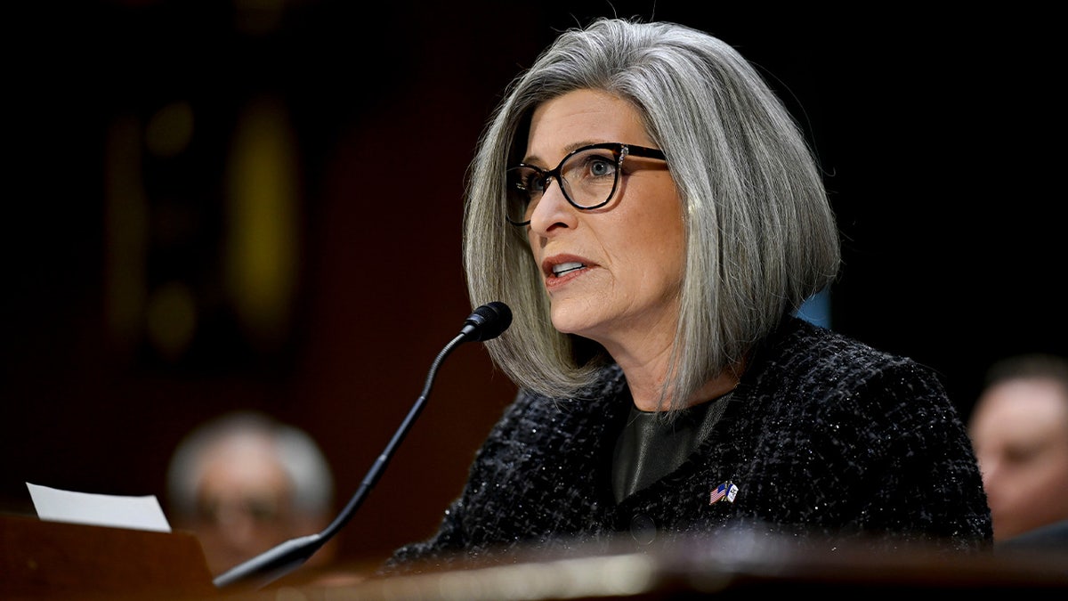 Sen. Joni Ernst during hearing 