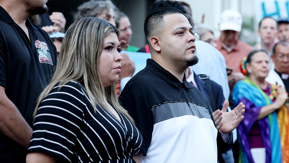 Kilmar Abrego Garcia and his wife