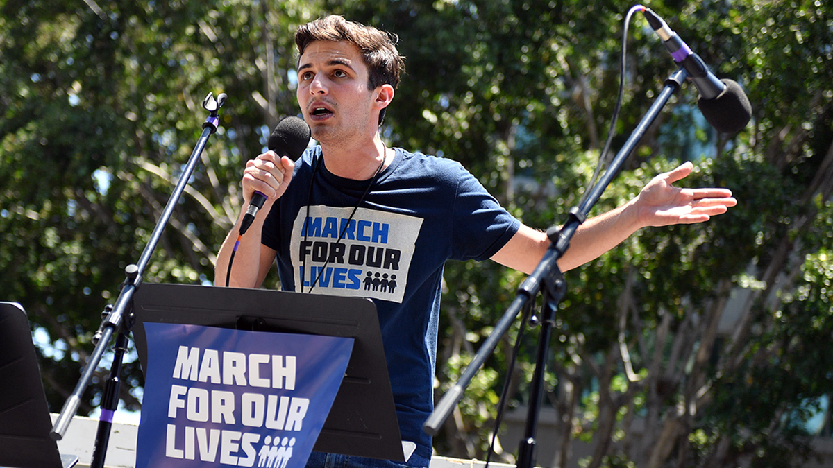 Cameron Kasky speaking