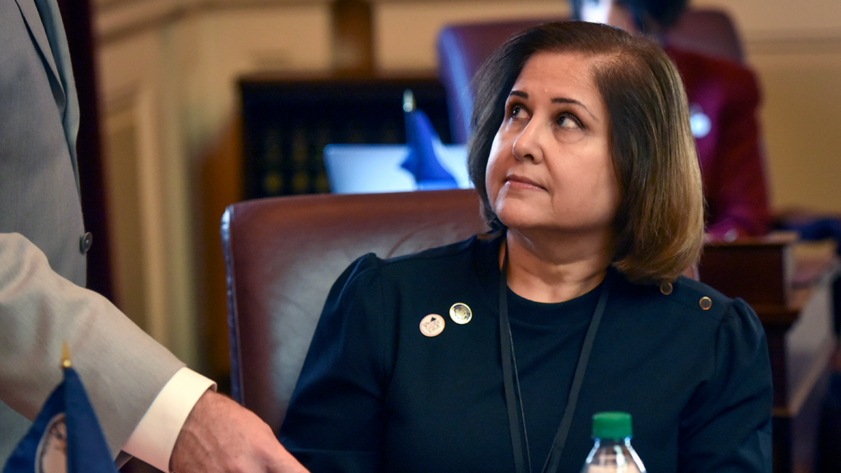 Ghazala Hashmi in the Virginia Senate