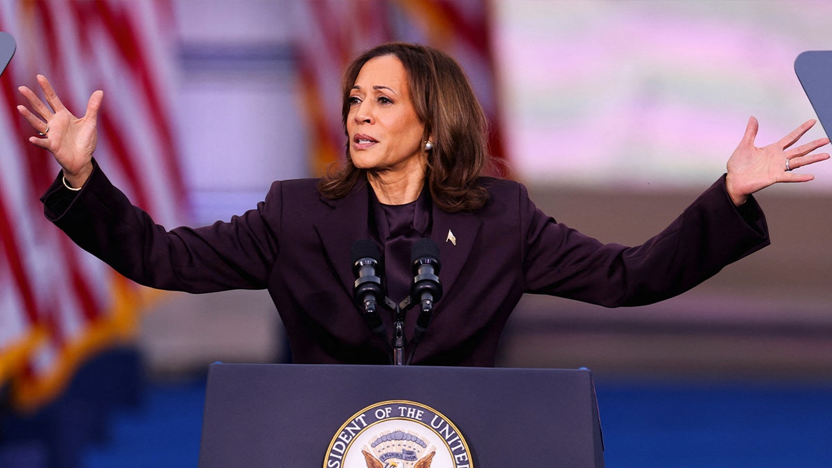 Vice President Kamala Harris concedes