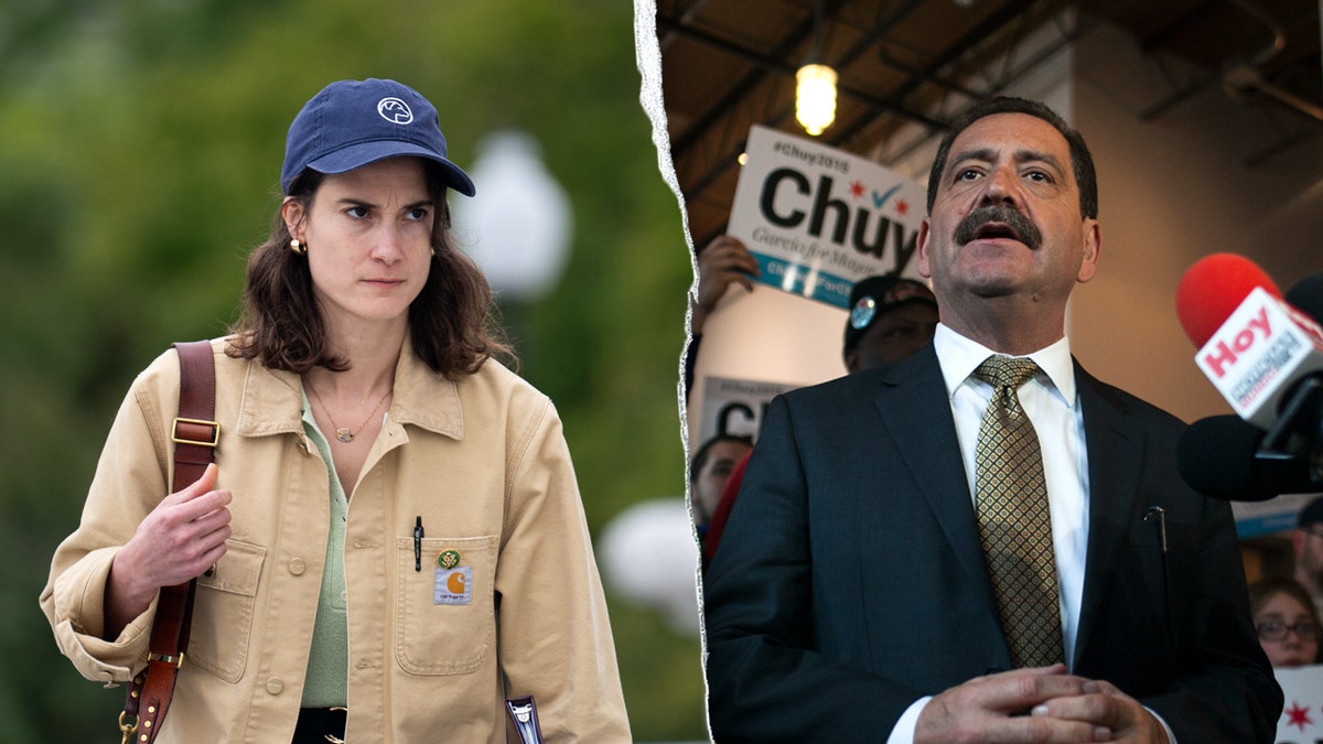 Split image of Rep. Marie Glusenkamp Perez and Jesus "Chuy" Garcia