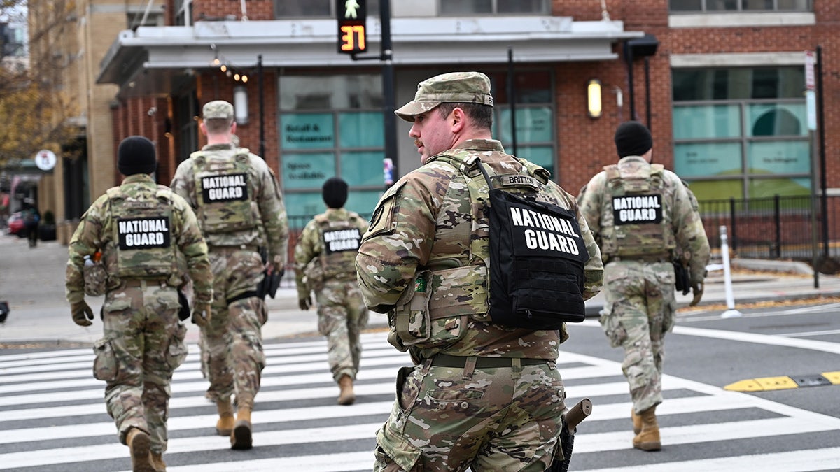 National Guard members in Washington, DC