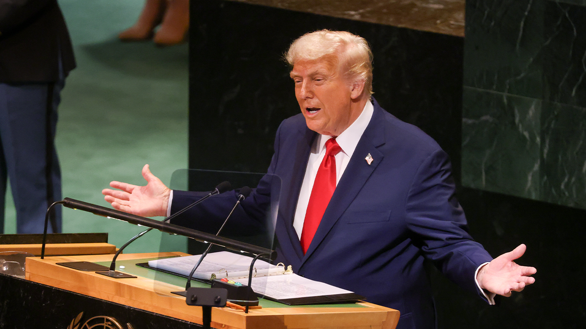 Trump speaking at U.N.