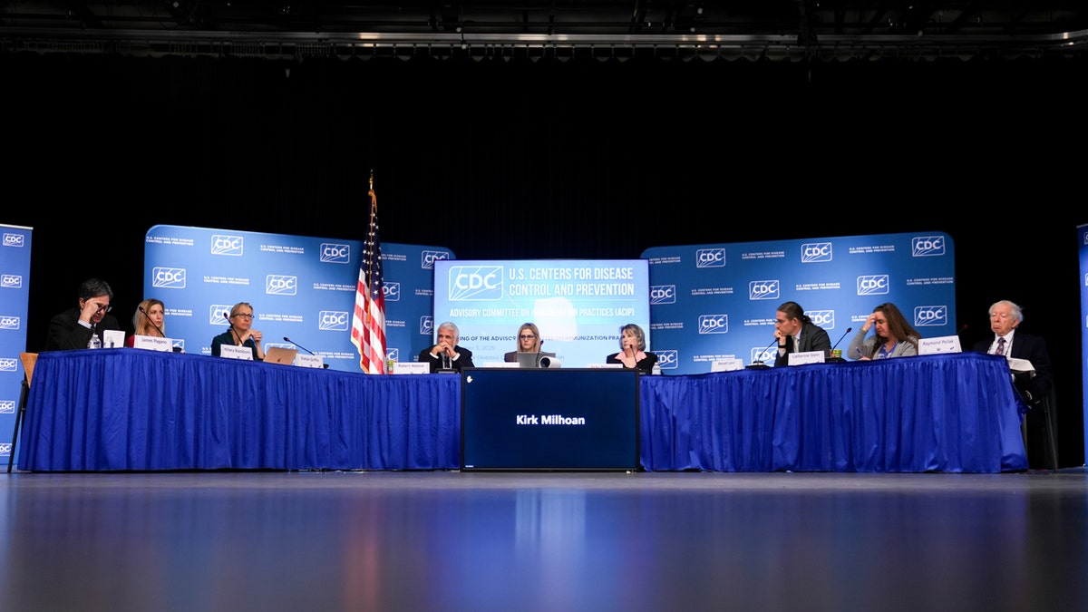 CDC Advisory Committee on Immunization Practices panel