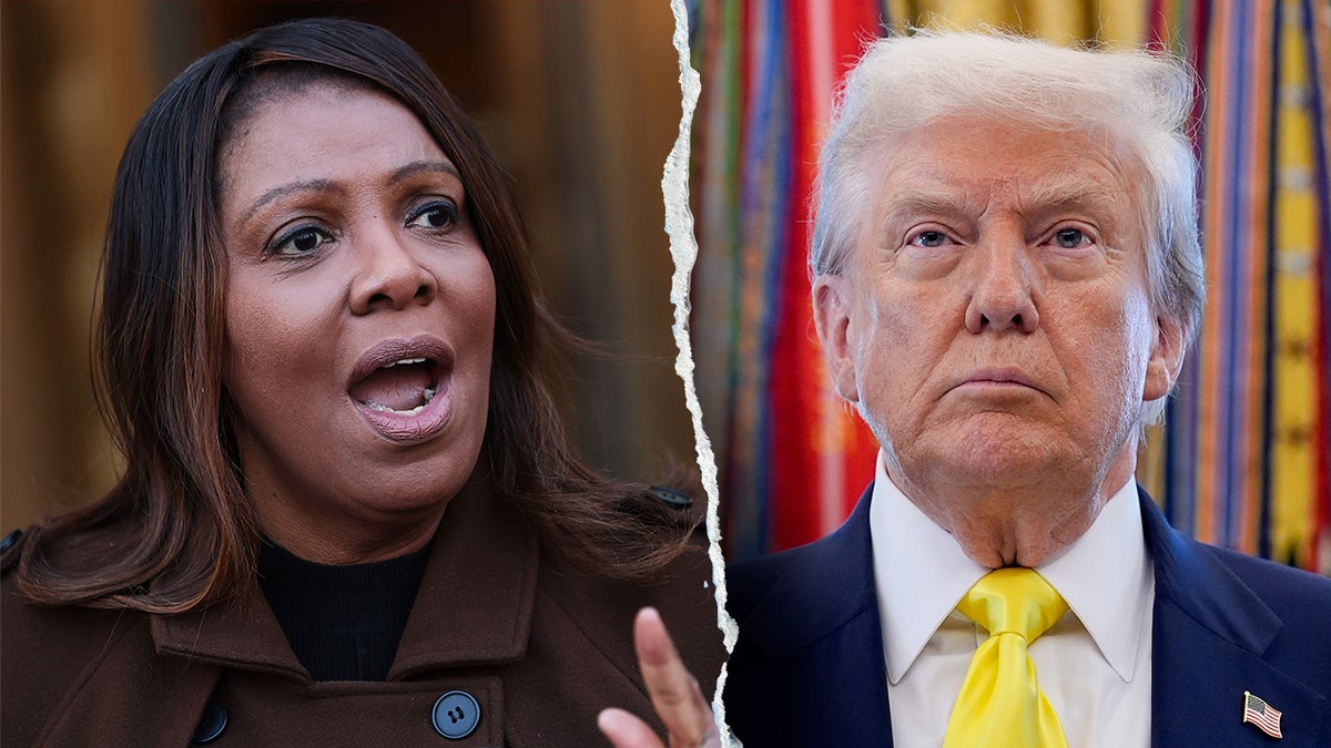 Letitia James, Donald Trump