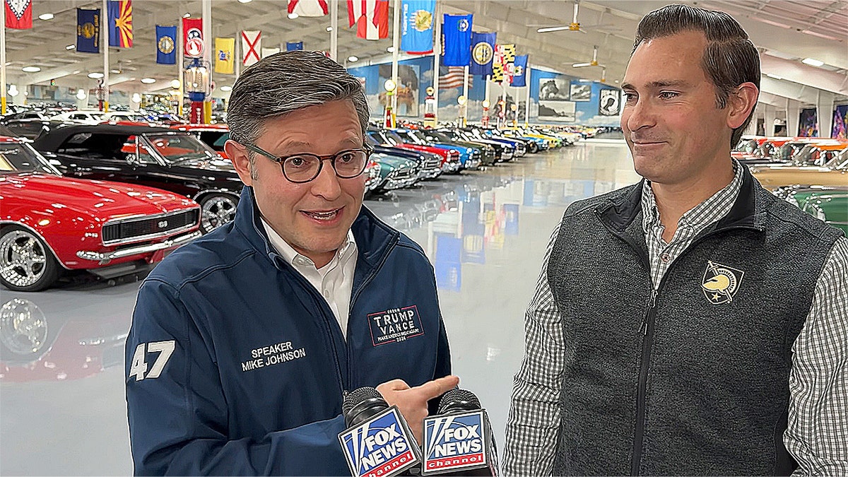 Matt Van Epps and House Speaker Mike Johnson