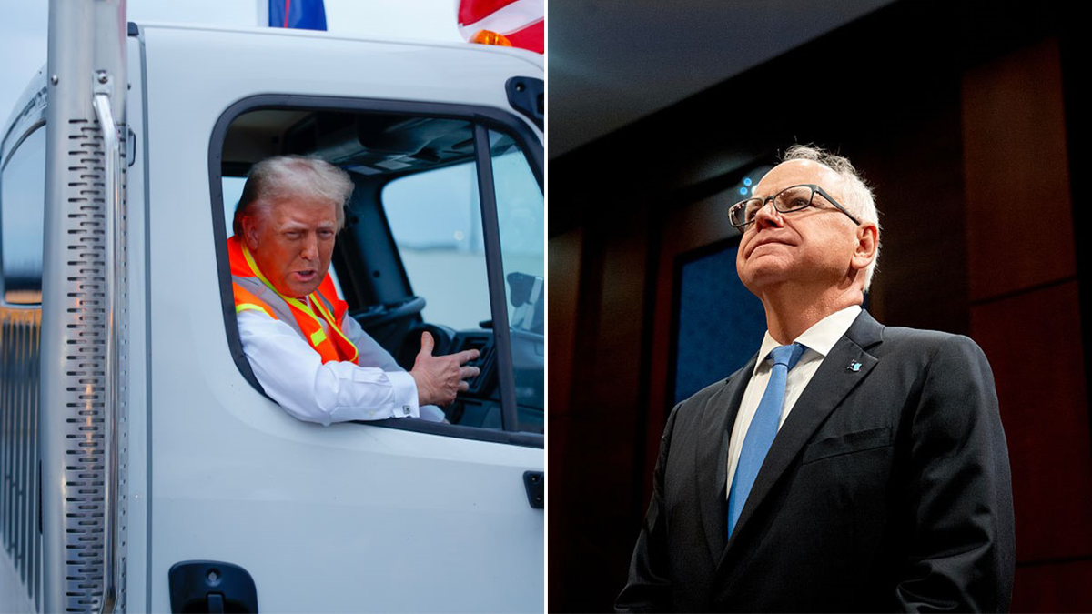 Trump and Walz