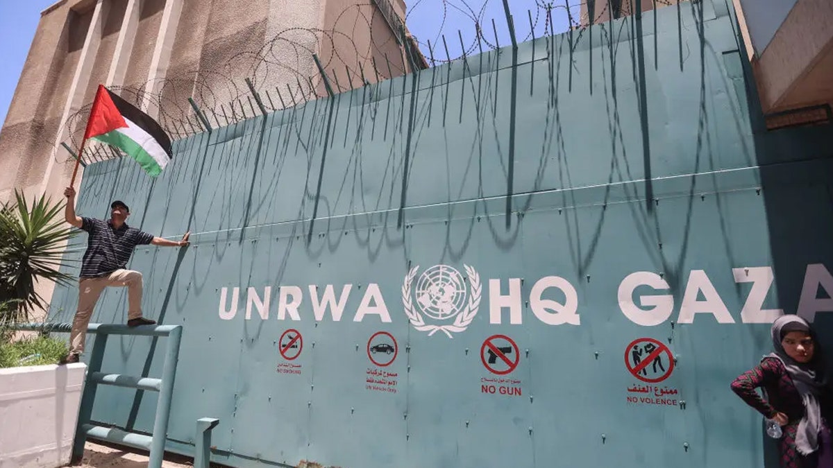 UNRWA Gaza Headquarters.