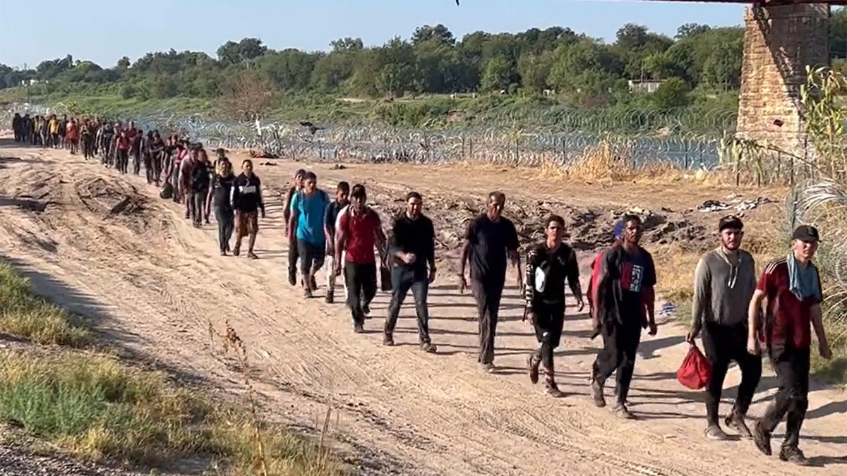 Migrants at U.S. border