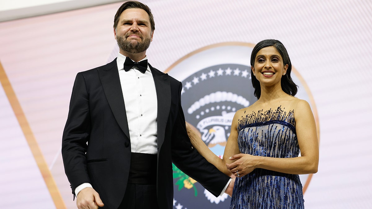 Vice President JD Vance and his wife second lady Usha Vance