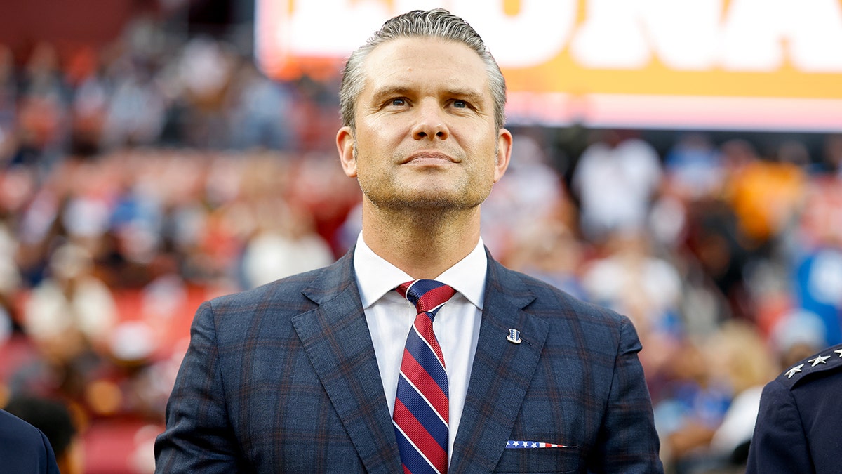 War Secretary Pete Hegseth