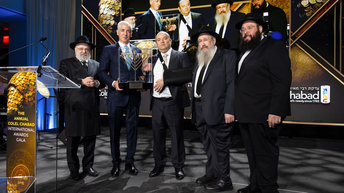 Ahmed Al-Ahmed awarded at a Chabad gala