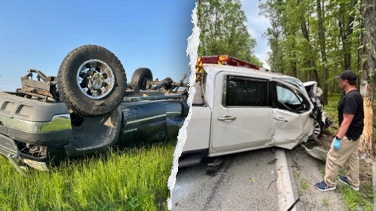 Vehicle crash scenes at which ICE officers responded