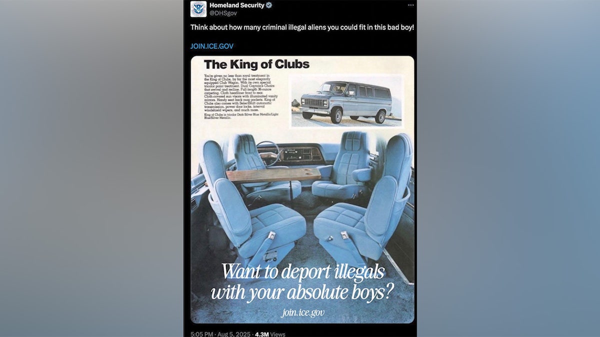 DHS recruitment ad