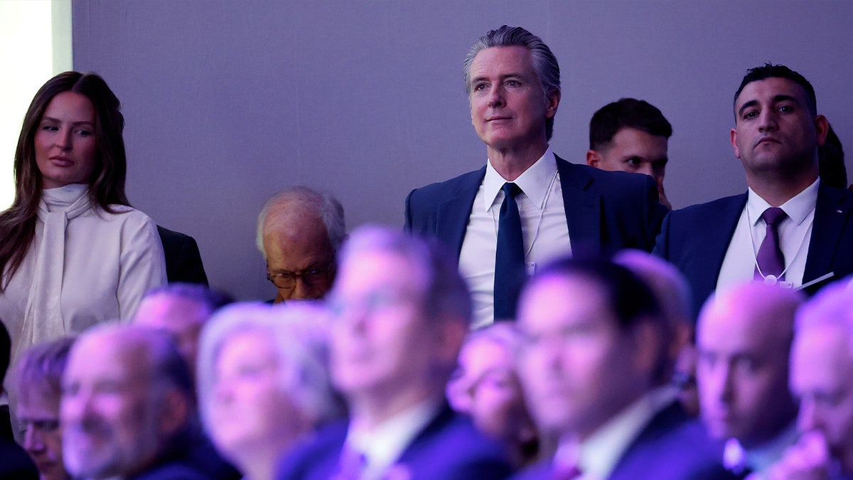 Newsom listens to Trump