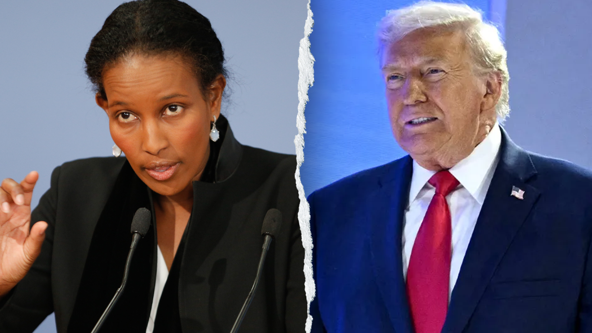 Ayaan Hirsi Ali and Donald Trump