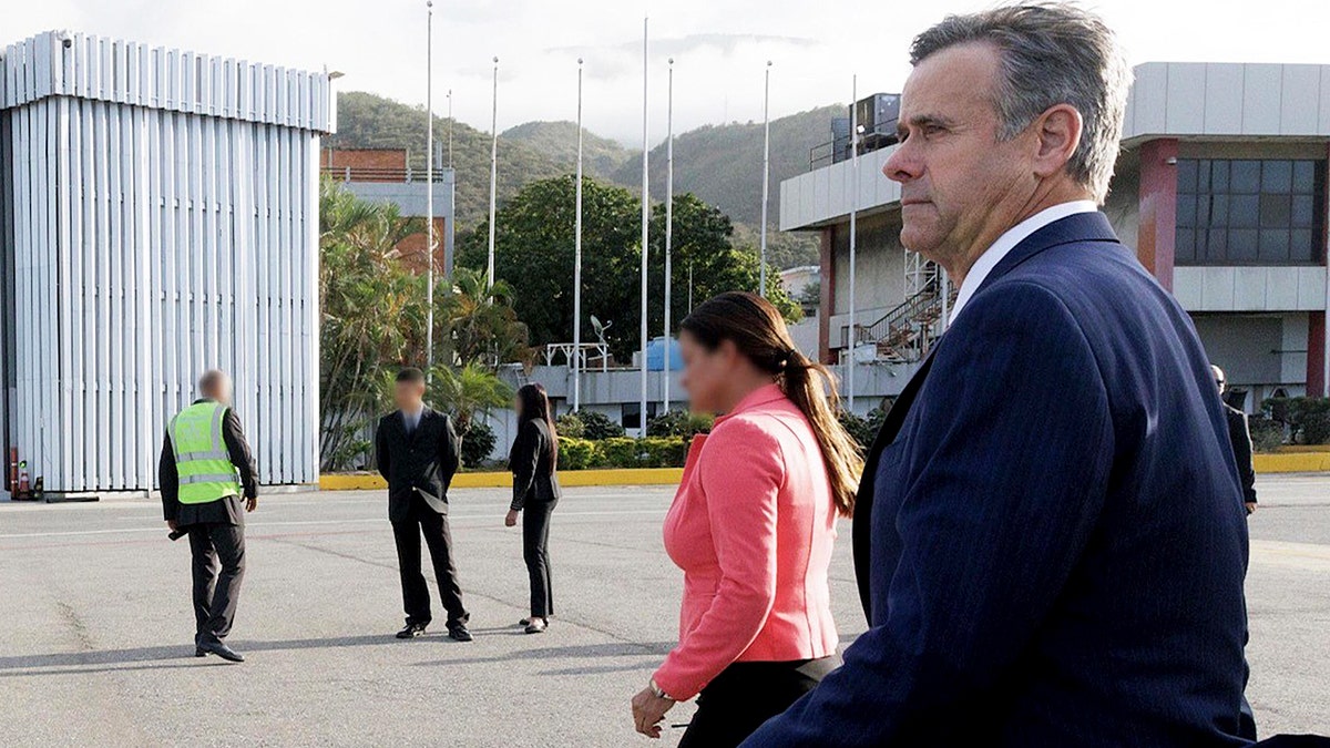 CIA Director John Ratcliffe arrives in Venezuela