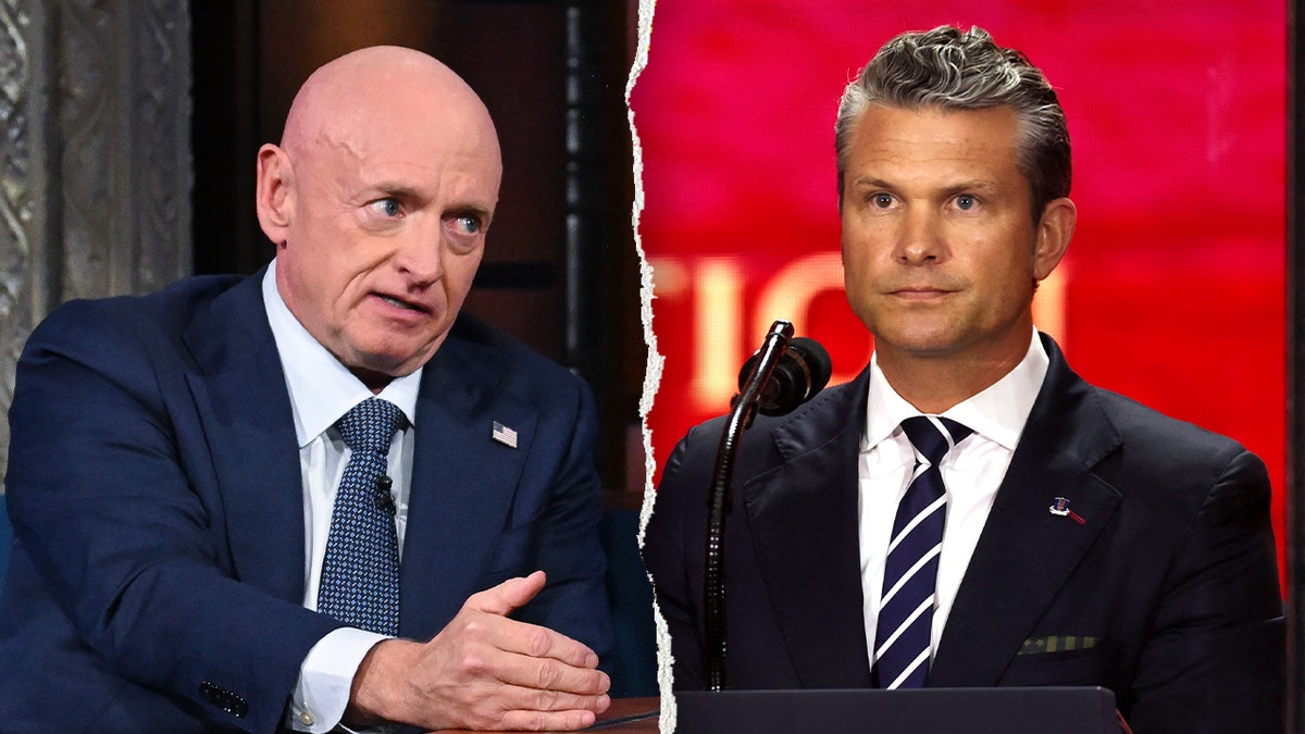Sen. Kelly and Pete Hegseth