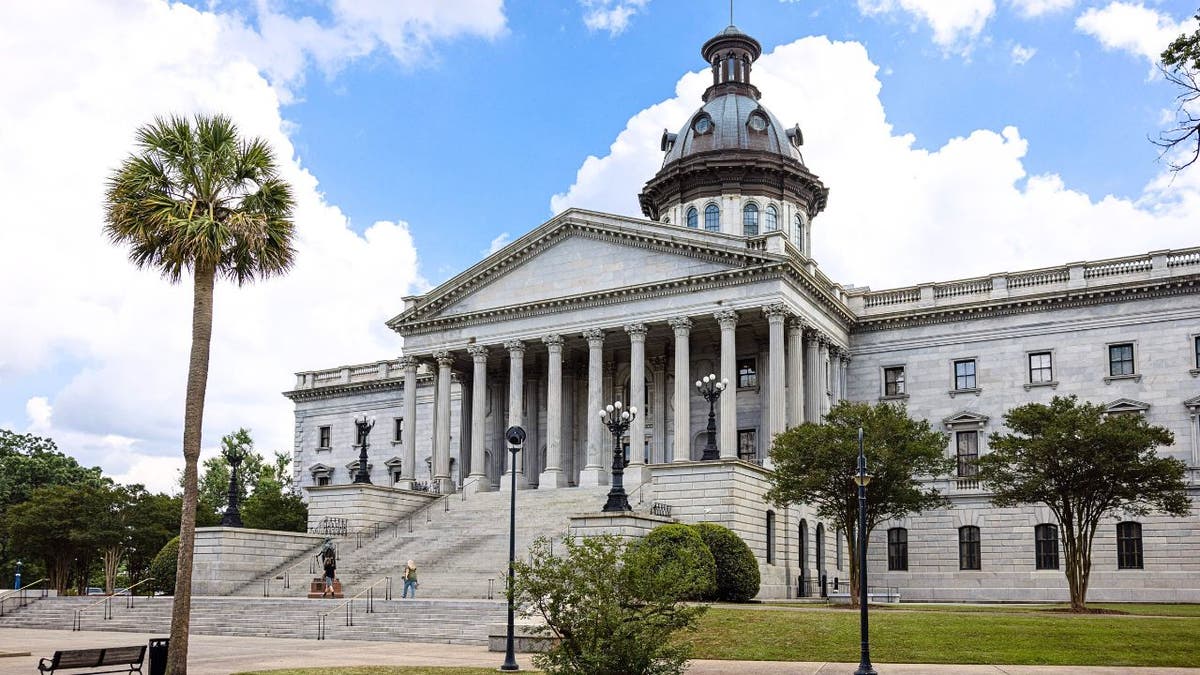 The South Carolina State House in Columbia as lawmakers consider the Prenatal Equal Protection Act.