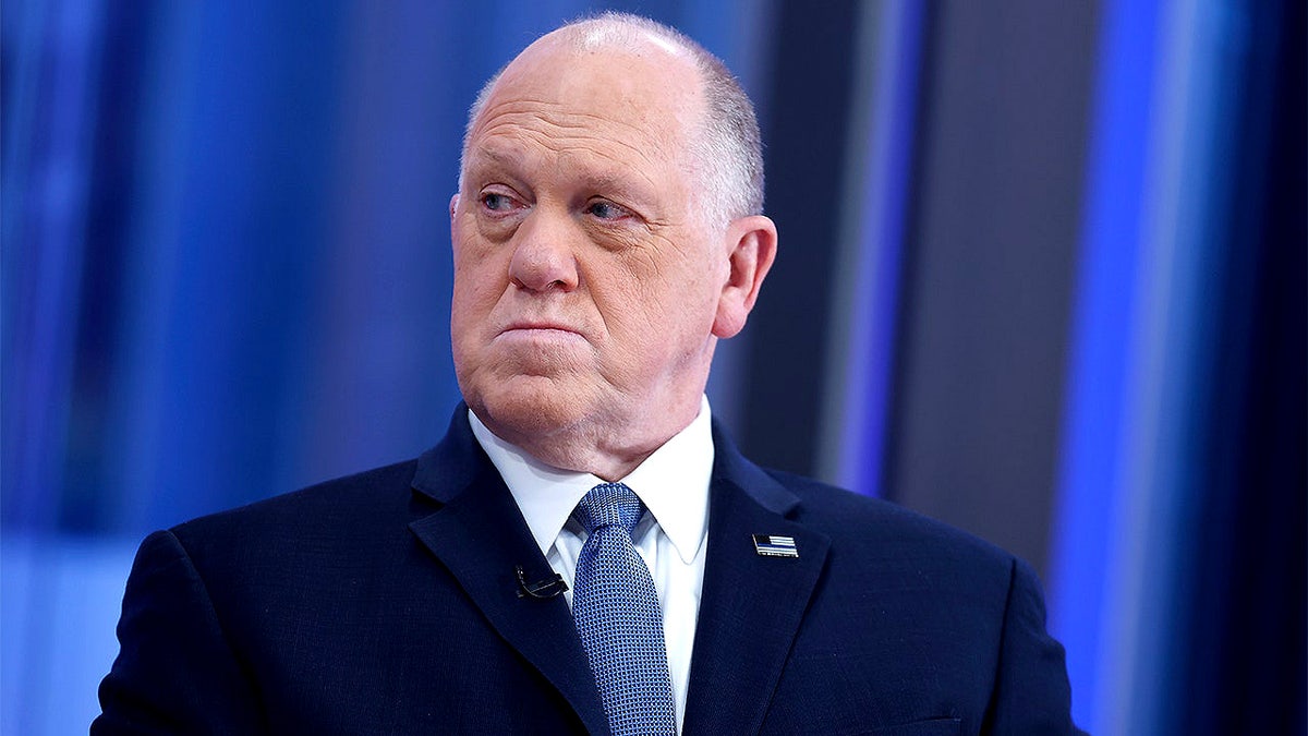 Border Czar Tom Homan sitting for an interview with "Fox & Friends."