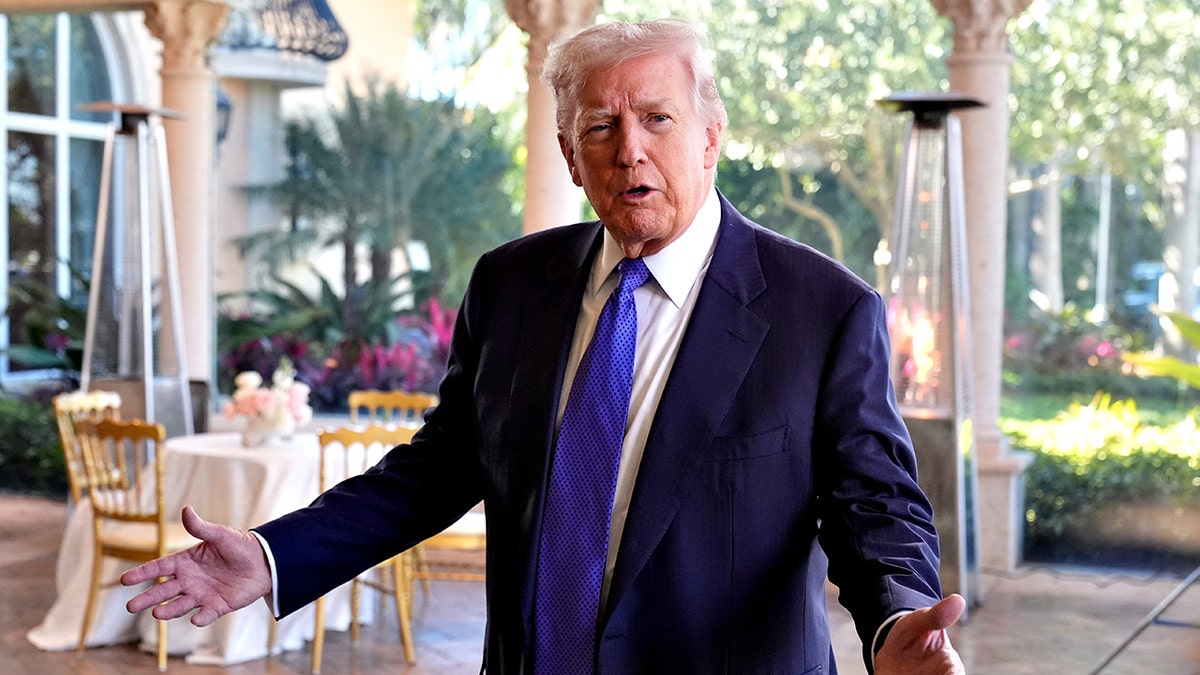 President Donald Trump speaking.