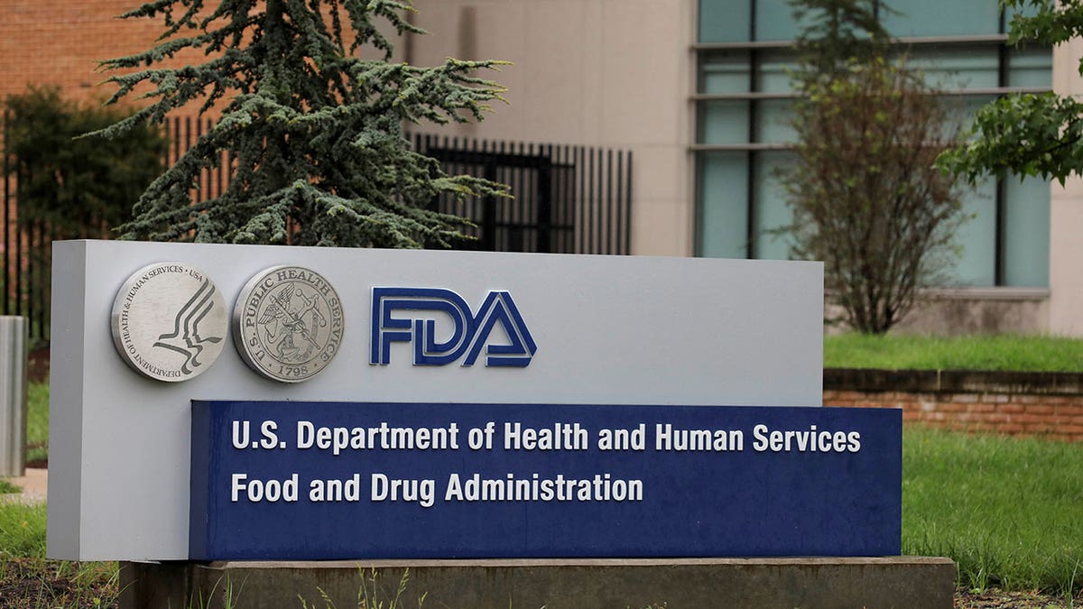 FDA sign outside headquarters.
