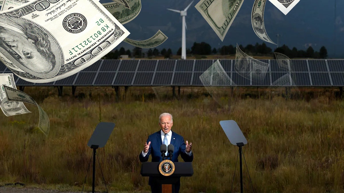 Biden talking green energy