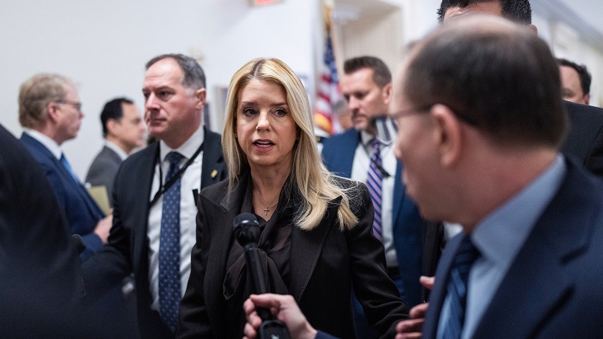 Chad Pergram asks Attorney General Pam Bondi questions before Capitol Hill hearing