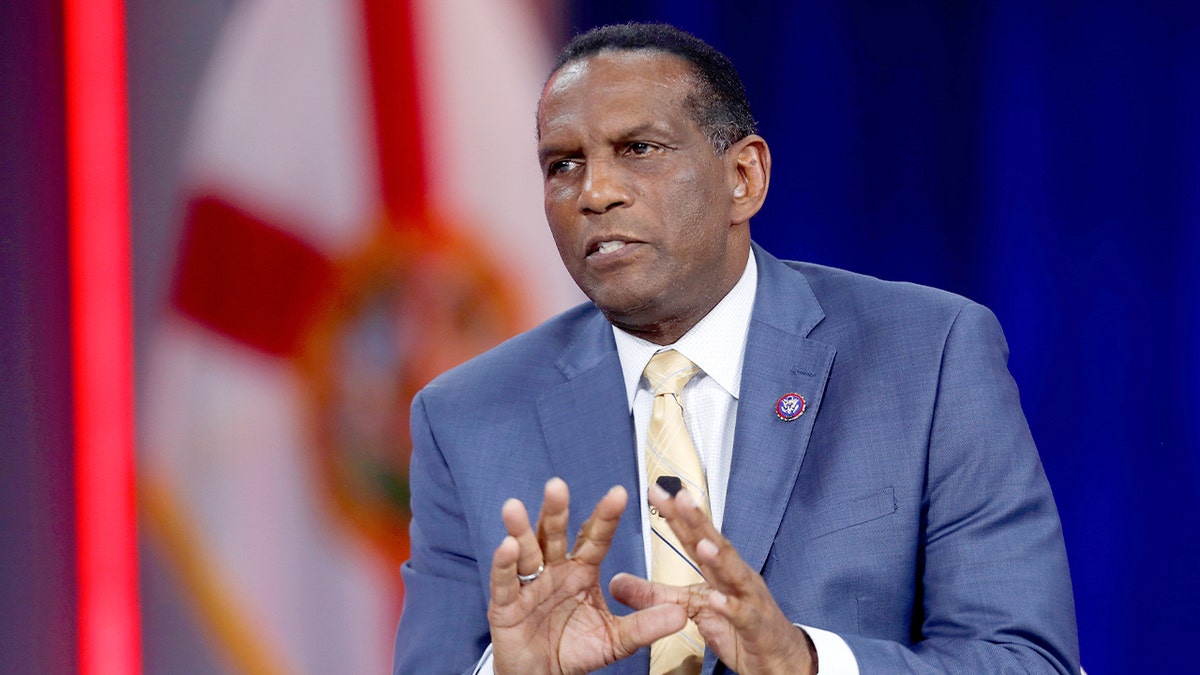 Utah GOP Rep. Burgess Owens speaks in congress