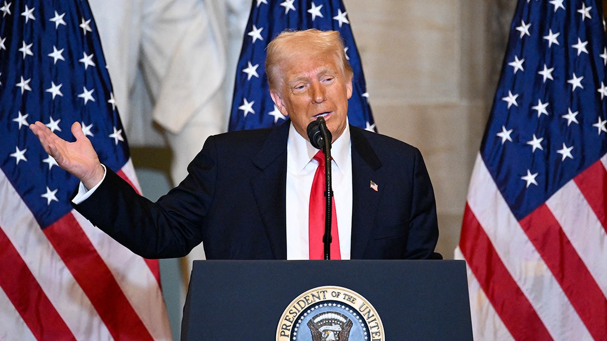Trump speaking at National Prayer Breakfast 